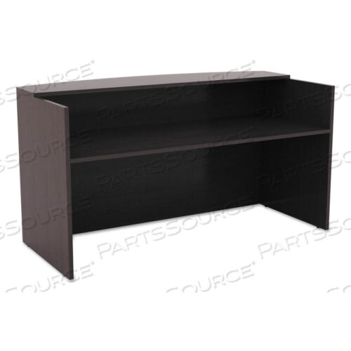 OEM#: VA327236ESALERA VALENCIA SERIES RECEPTION DESK WITH TRANSACTION COUNTER, 71 X 35.5 X 29.5 TO 42.5, ESPRESSO by Alera