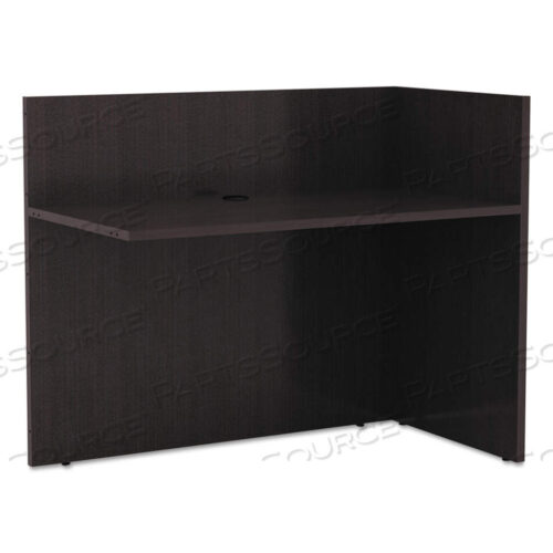 OEM#: VA324424ESALERA VALENCIA REVERSIBLE RECEPTION RETURN, 44.13W X 23.63D X 41.5H, ESPRESSO by Alera
