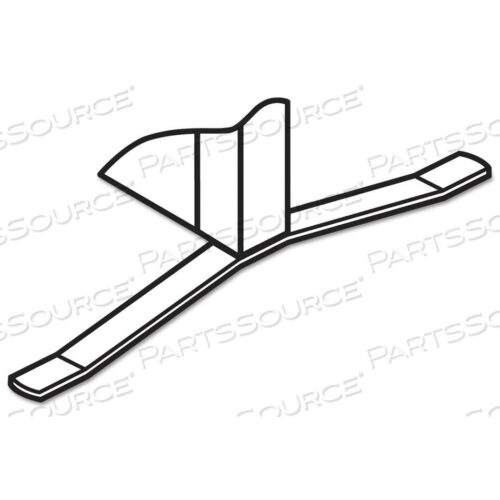 OEM#: HBV-TBASE.QVERSE T-BASE FOOT CONNECTING HARDWARE, GRAY by HON