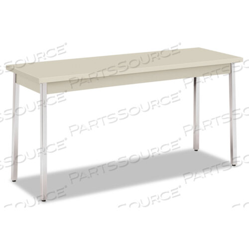 UTILITY TABLE, RECTANGULAR, 60W X 20D X 29H, LIGHT GRAY