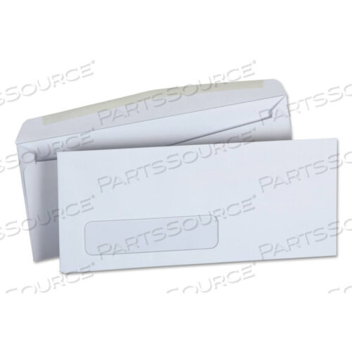 OEM#: UNV36321OPEN-SIDE BUSINESS ENVELOPE, 1 WINDOW, #10, SQUARE FLAP, GUMMED CLOSURE, 4.13 X 9.5, WHITE, 500/BOX by Universal