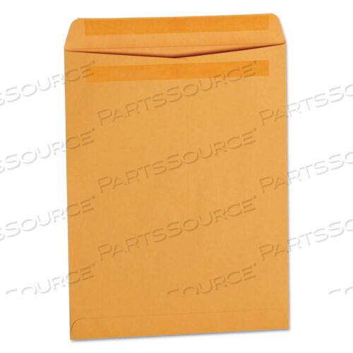 OEM#: UNV35292SELF-STICK OPEN END CATALOG ENVELOPE, #13 1/2, SQUARE FLAP, SELF-ADHESIVE CLOSURE, 10 X 13, BROWN KRAFT, 250/BOX by Universal