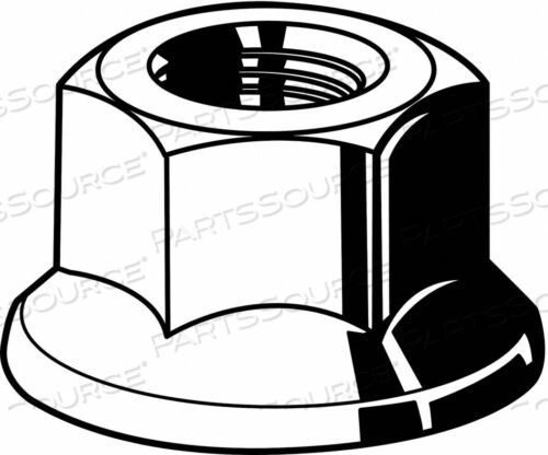 OEM#: U12100.043.0001LOCK NUT 7/16-14 GR A ZP PK25 by Fabory