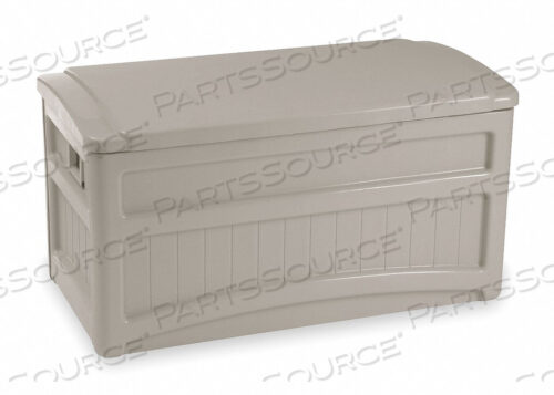 DECK BOX H 23 W 46 W/WHEELS AND HANDLES