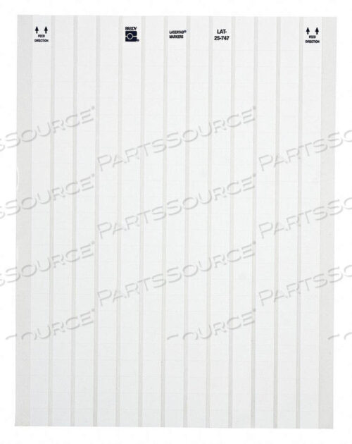 OEM#: LAT-25-747-10WIRE MARKER POLYESTER PK35 by Brady Americas