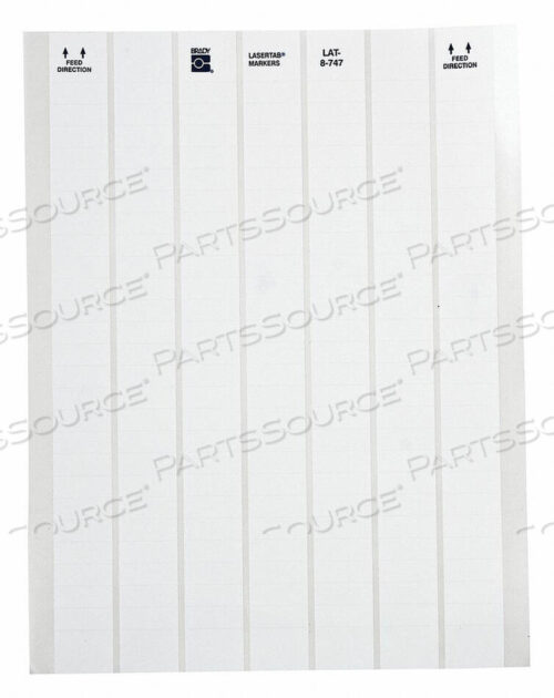 OEM#: LAT-8-747-10WIRE MARKER POLYESTER PK58 by Brady Americas
