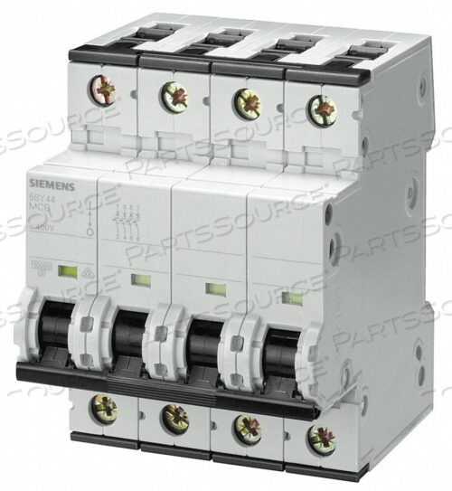 OEM#: 5SY44406IEC SUPP PROTECTOR 40A 400VAC 72VDC 4P by Siemens