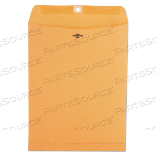 OEM#: UNV35265KRAFT CLASP ENVELOPE, #93, SQUARE FLAP, CLASP/GUMMED CLOSURE, 9.5 X 12.5, BROWN KRAFT, 100/BOX by Universal
