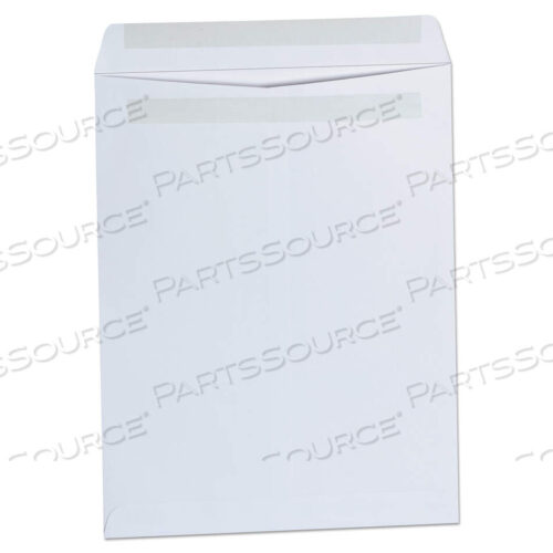OEM#: UNV42102SELF-STICK OPEN END CATALOG ENVELOPE, #13 1/2, SQUARE FLAP, SELF-ADHESIVE CLOSURE, 10 X 13, WHITE, 100/BOX by Universal