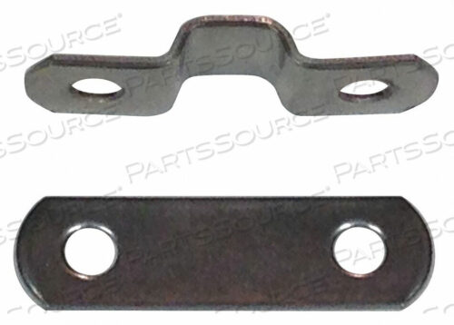 OEM#: 402TUBE CLAMP 1/4IN. 2 LINES PK25 by Dixie Line Clamps