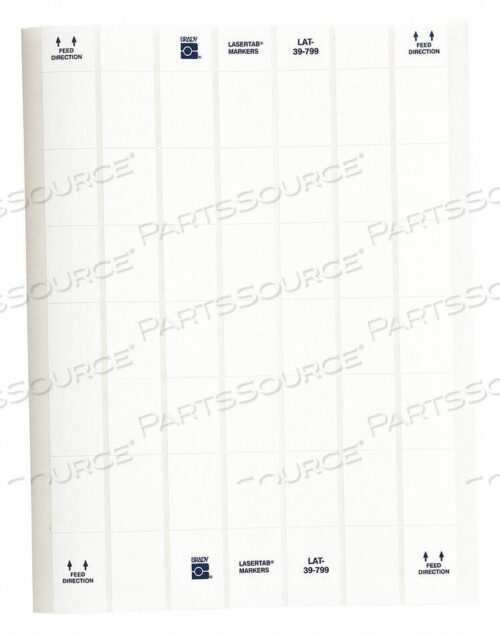 OEM#: LAT-39-799-1LABEL 1 IN W 1-7/16 IN L NYLON PK24 by Brady Americas