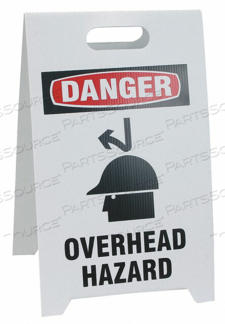 OEM#: TP-DOVERHFLOOR SAFETY SIGN 20 X 12 PLASTIC by See All Industries