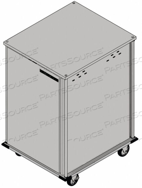 OEM#: DXPTQ2T1DPT14FOOD TRAY CART 1 DOOR PASS-THRU 14 TRAYS by Carlisle