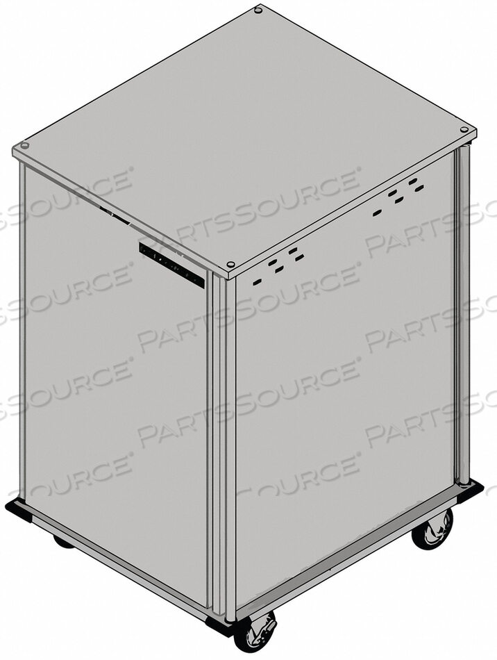 OEM#: DXPTQ2T1DPT14FOOD TRAY CART 1 DOOR PASS-THRU 14 TRAYS by Carlisle