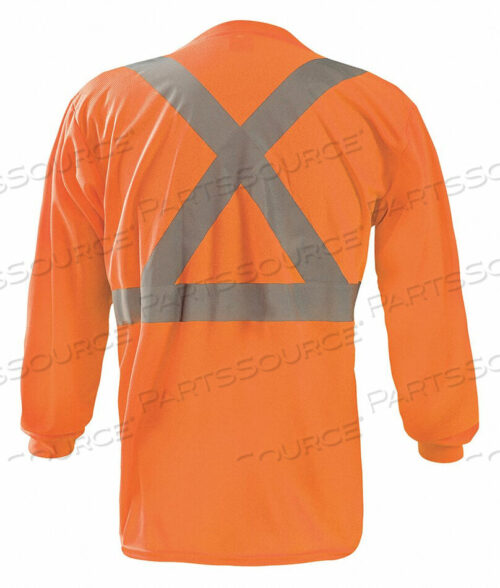 OEM#: LUX-LST2BX-OLLONG SLEEVE T-SHIRT L ANSI CLASS 2 by Occunomix
