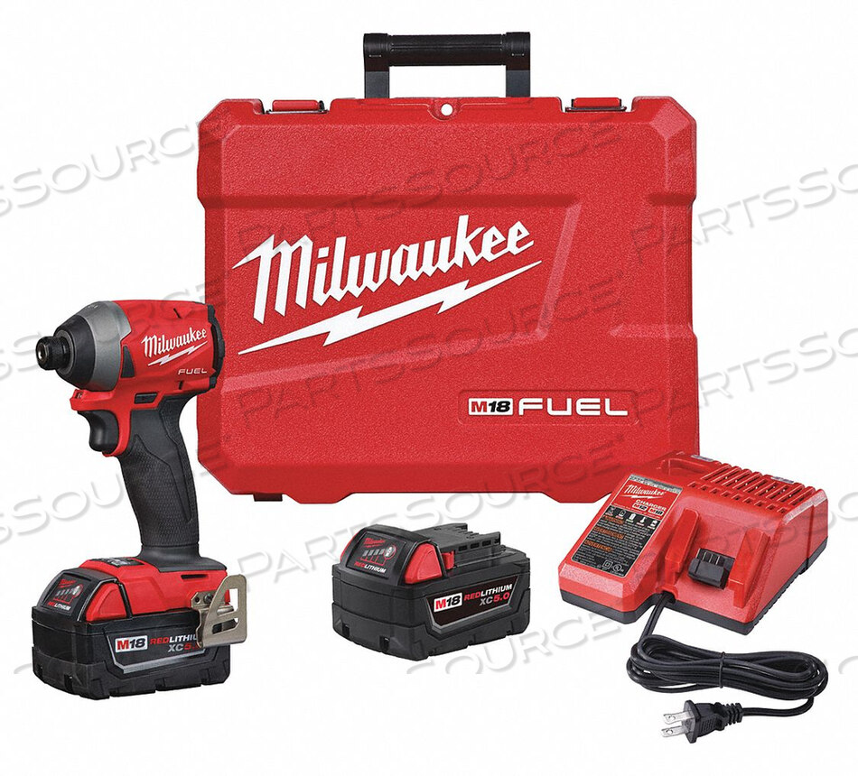 OEM#: 2853-22DRIVER, IMPACT, CORDLESS, 18V, 1/4 IN. HEX, 2.0AH, 2000 IN.-LBS, 0-4300 IPM, 0-3600 RPM, 2.20 LBS NET, by Milwaukee Electric Tools