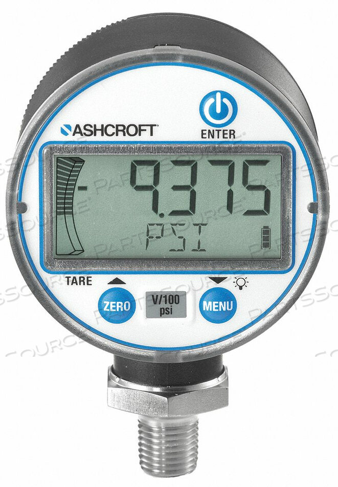 OEM#: DG2531L0NAM02L60#-XCYLMPRESSURE GAUGE 2-1/2 DIAL SIZE BLK CASE by Ashcroft Inc.