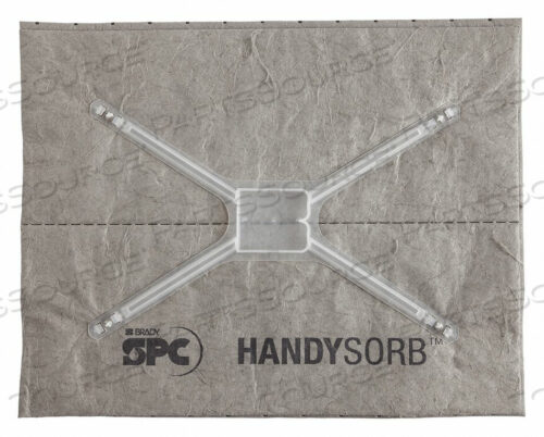 OEM#: HANDYSORB-NTPADSPC HANDYSORB NO-TOUCH PAD REFILLS, 25 PADS, POLYPROPYLENE by Brady Americas