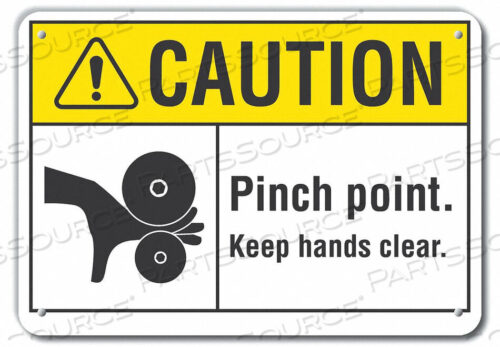 OEM#: LCU3-0106-RA_14X10CAUTION SIGN RECYCLED ALUMINUM 10 IN H by Lyle Signs Inc.