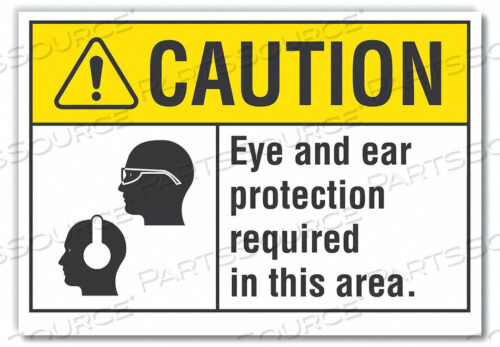 OEM#: LCU3-0114-RD_7X5CAUTION SIGN SELF-ADHESIVE VINYL 5 IN H by Lyle Signs Inc.