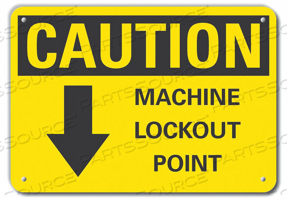 OEM#: LCU3-0121-RA_10X7CAUTION SIGN RECYCLED ALUMINUM 7 IN H by Lyle Signs Inc.