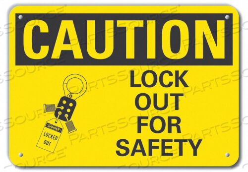 OEM#: LCU3-0148-RA_14X10CAUTION SIGN RECYCLED ALUMINUM 10 IN H by Lyle Signs Inc.