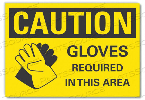 OEM#: LCU3-0175-RD_14X10CAUTION SIGN SELF-ADHESIVE VINYL 10 IN H by Lyle Signs Inc.