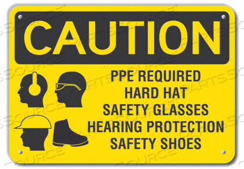 OEM#: LCU3-0188-RA_14X10CAUTION SIGN RECYCLED ALUMINUM 10 IN H by Lyle Signs Inc.