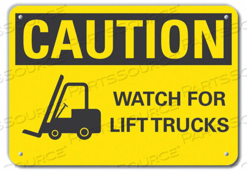 OEM#: LCU3-0194-RA_10X7CAUTION SIGN RECYCLED ALUMINUM 7 IN H by Lyle Signs Inc.