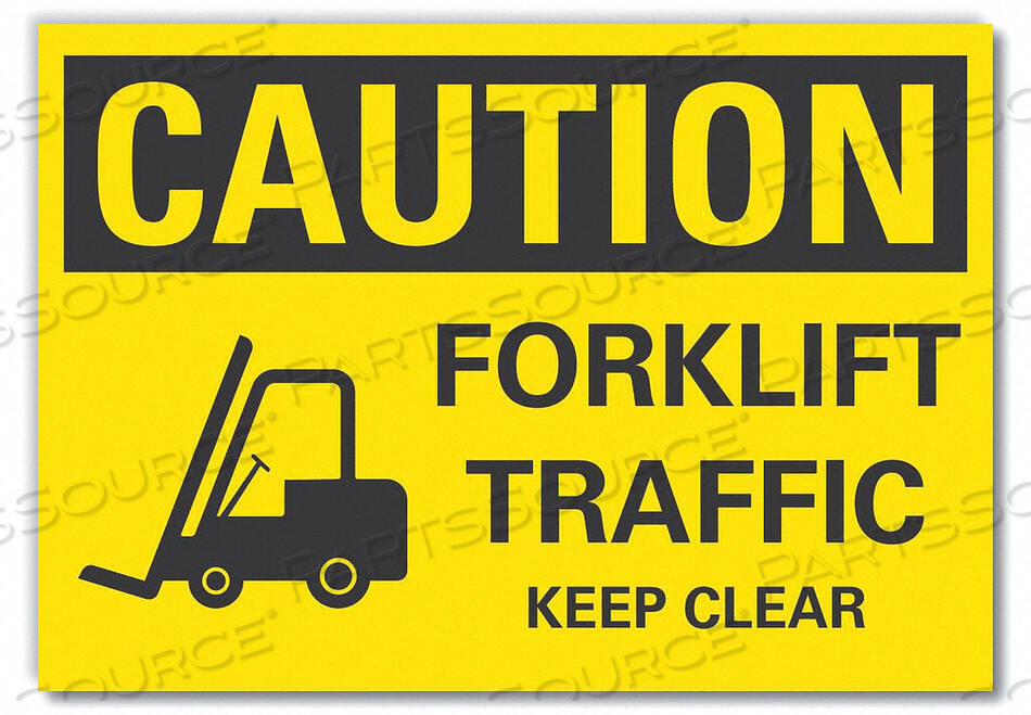 OEM#: LCU3-0196-RD_7X5CAUTION SIGN SELF-ADHESIVE VINYL 5 IN H by Lyle Signs Inc.