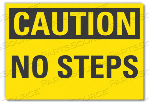 OEM#: LCU3-0206-RD_5X3.5CAUTION SIGN 3-1/2 X 5 VINYL by Lyle Signs Inc.