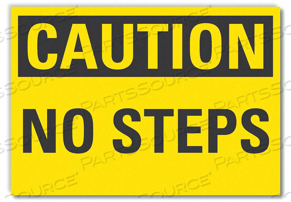OEM#: LCU3-0206-RD_5X3.5CAUTION SIGN 3-1/2 X 5 VINYL by Lyle Signs Inc.