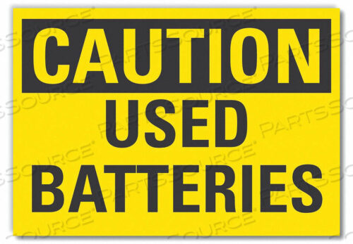 OEM#: LCU3-0233-RD_14X10CAUTION SIGN SELF-ADHESIVE VINYL 10 IN H by Lyle Signs Inc.