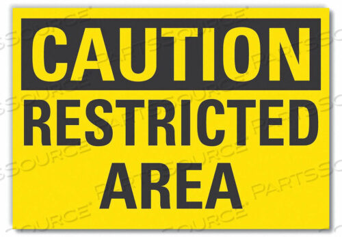 OEM#: LCU3-0238-RD_7X5CAUTION SIGN SELF-ADHESIVE VINYL 5 IN H by Lyle Signs Inc.