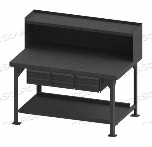 OEM#: HDWB3660RS6DR95WORKBENCH STEEL 60-1/8 W 36 D by Durham Manufacturing Company