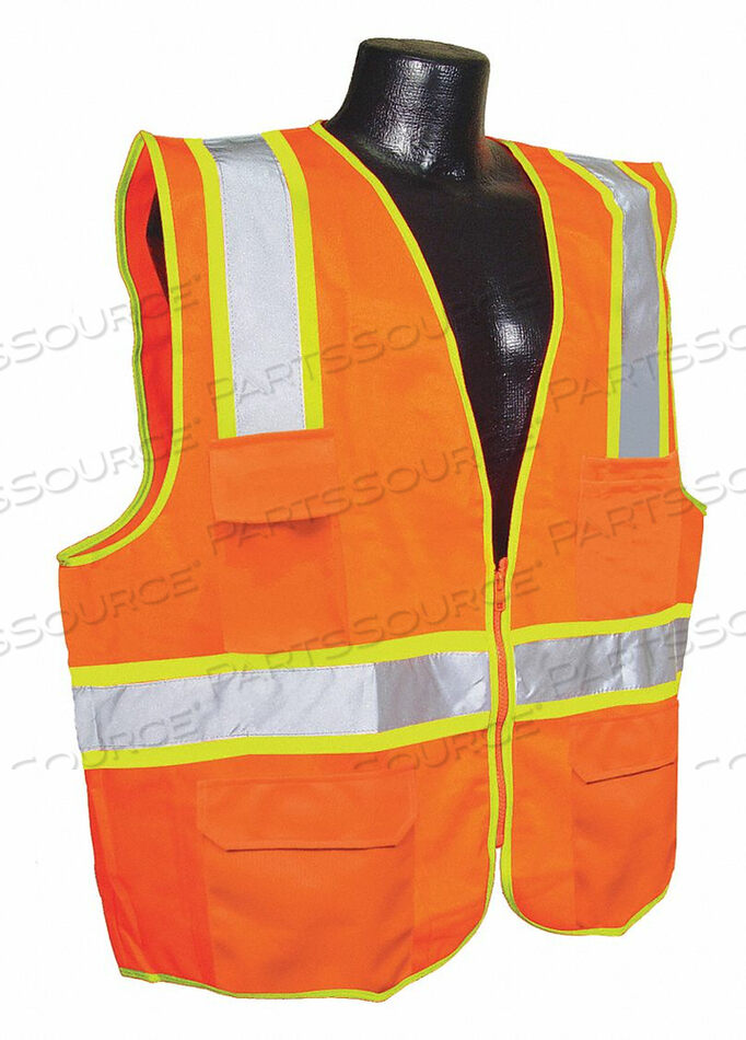OEM#: 53YM58J6029 HIGH VISIBILITY VEST ORANGE/RED L by Condor