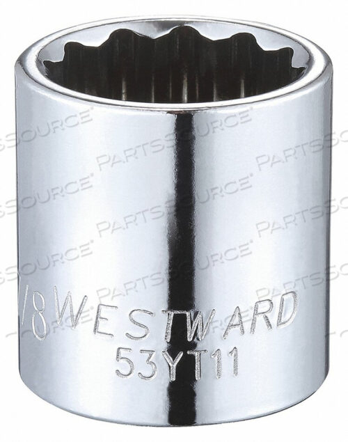 OEM#: 53YT11SOCKET 3/8 DRIVE SAE 7/8 SOCKET SZ by Westward