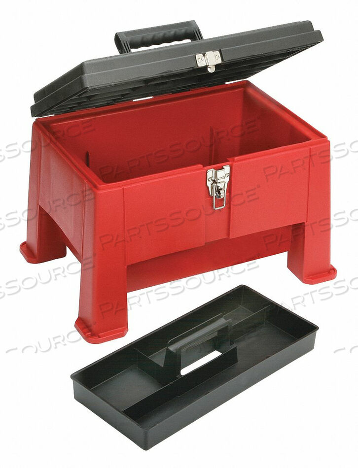 OEM#: 5140-01-424-9917STEP STOOL TOOL BOX PLASTIC by Skilcraft