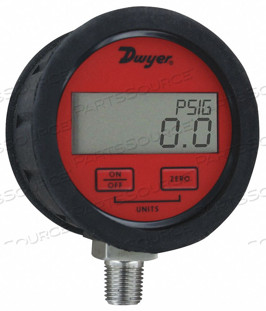 OEM#: DPGAB-09DIGITAL PRESSURE GAUGE 3 DIAL SIZE RED by Dwyer Instruments