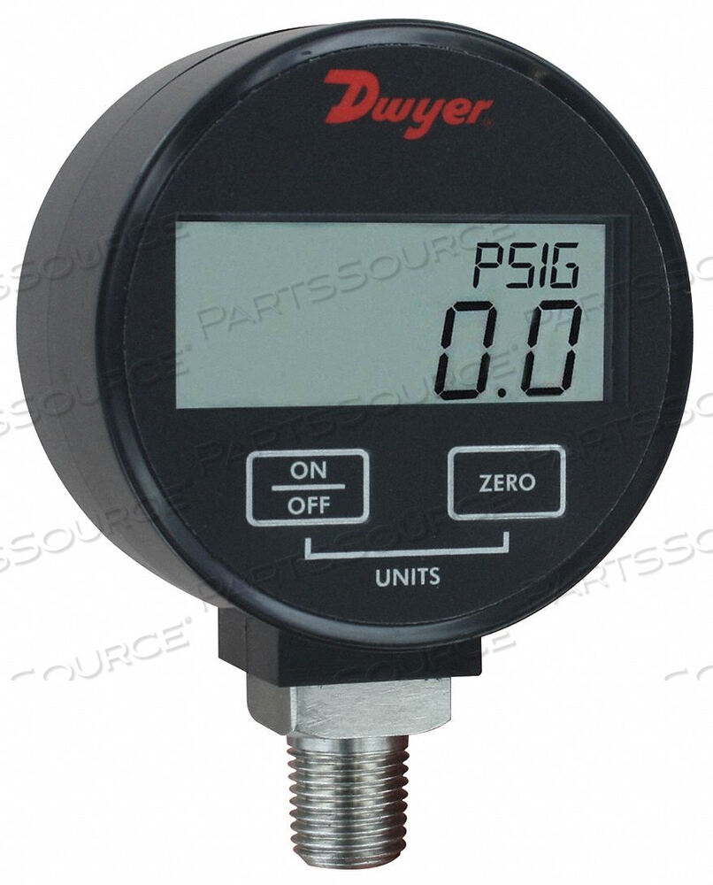OEM#: DPGW-12DIGITAL COMPOUND GAUGE 3 DIAL SIZE BLK by Dwyer Instruments