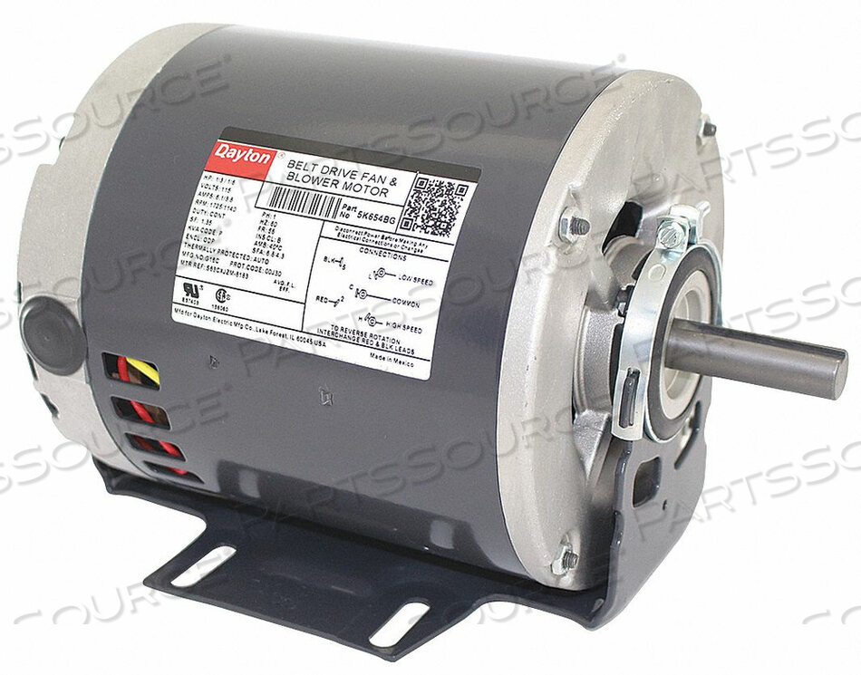 OEM#: 5K654MOTOR 1/3 1/6 HP 1725/1140 RPM 115 V by DAYTON ELECTRIC MANUFACTURING CO