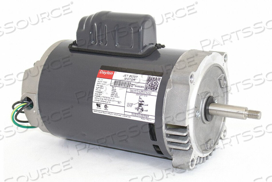 OEM#: 5K662MOTOR 1 HP 3 450 RPM 56J 115/230V by DAYTON ELECTRIC MANUFACTURING CO