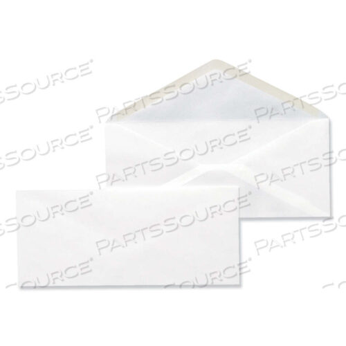 OEM#: UNV35210OPEN-SIDE BUSINESS ENVELOPE, #10, MONARCH FLAP, GUMMED CLOSURE, 4.13 X 9.5, WHITE, 500/BOX by Universal