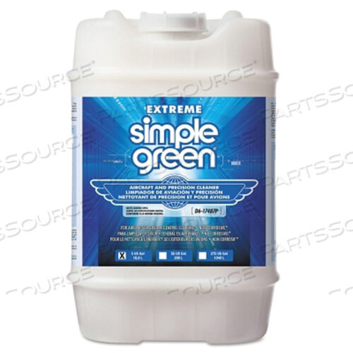 OEM#: 0100000113405EXTREME AIRCRAFT & PRECISION CLEANER, 5 GAL, PAIL, UNSCENTED by Simple Green