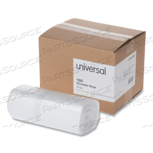 OEM#: UNV35952HIGH-DENSITY SHREDDER BAGS, 56 GAL CAPACITY, 100/BOX by Universal