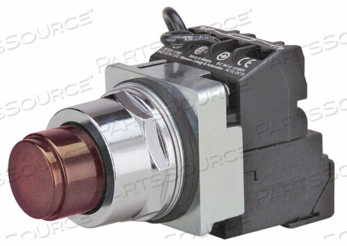 OEM#: 52PT6G2AH6932 ILLUMINATED PUSH BUTTON 30MM 1NO/1NC RED by Siemens