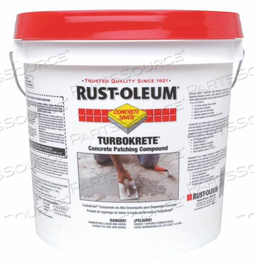 OEM#: 54943235494323 RUST-OLEUM PATCHING COMPOUND, 0.30 CU FT, KIT, LIGHT GRAY by Rust-Oleum