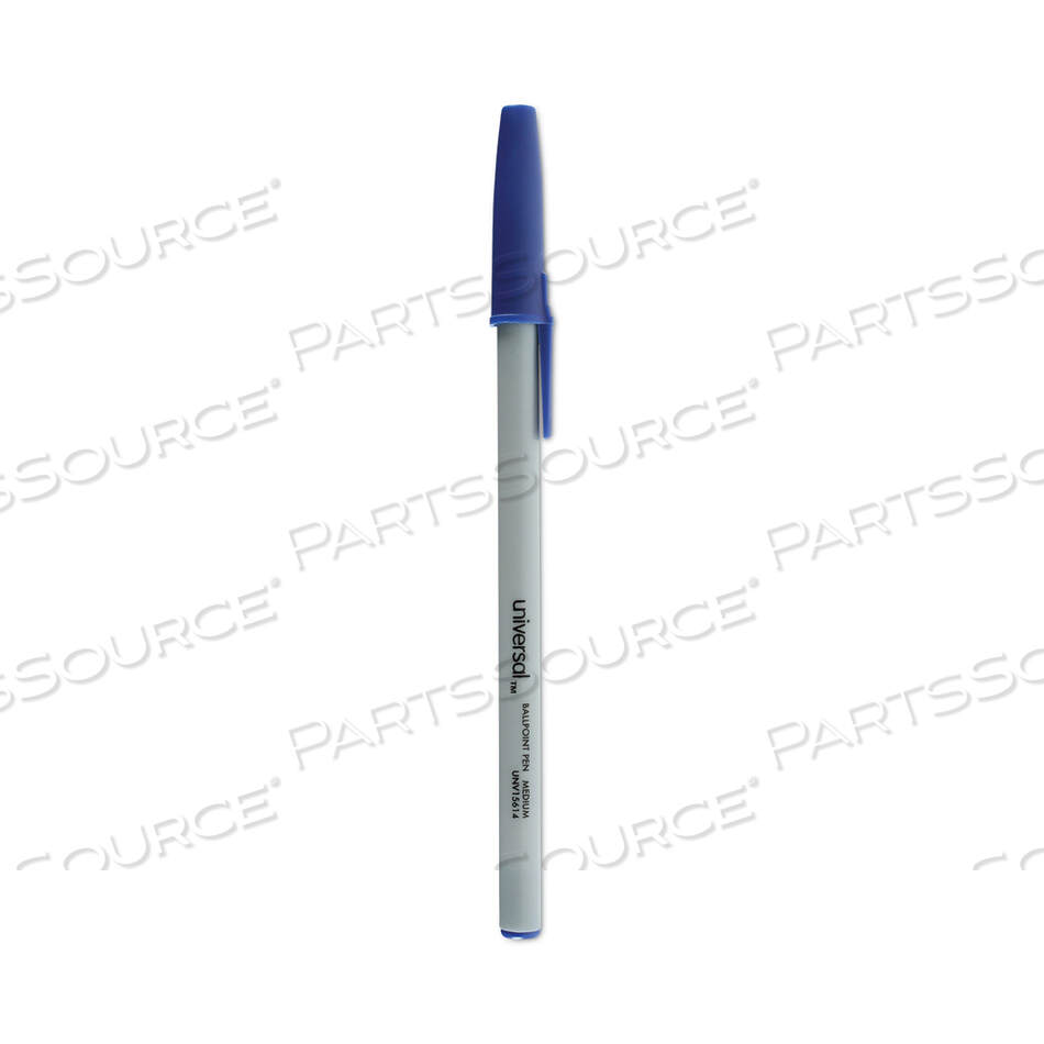 OEM#: UNV15614BALLPOINT PEN VALUE PACK, STICK, MEDIUM 1 MM, BLUE INK, GRAY BARREL, 60/PACK by Universal