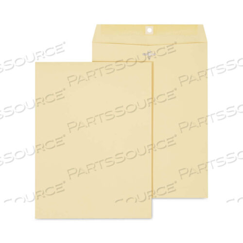 OEM#: UNV41907KRAFT CLASP ENVELOPE, #10 1/2, SQUARE FLAP, CLASP/GUMMED CLOSURE, 9 X 12, BROWN KRAFT, 100/BOX by Universal