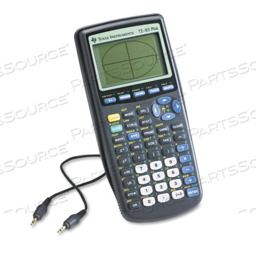 OEM#: TI83PLUSTI-83PLUS PROGRAMMABLE GRAPHING CALCULATOR, 10-DIGIT LCD by Texas Instruments